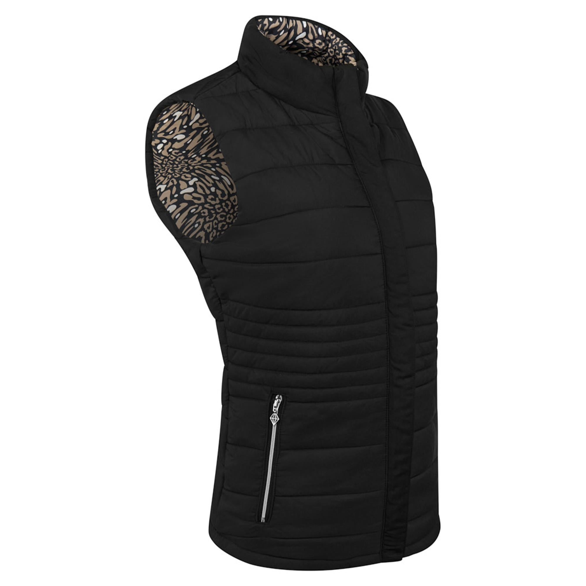 Pure Golf Eve Reversible Ladies Golf Gilet Wild Truffle